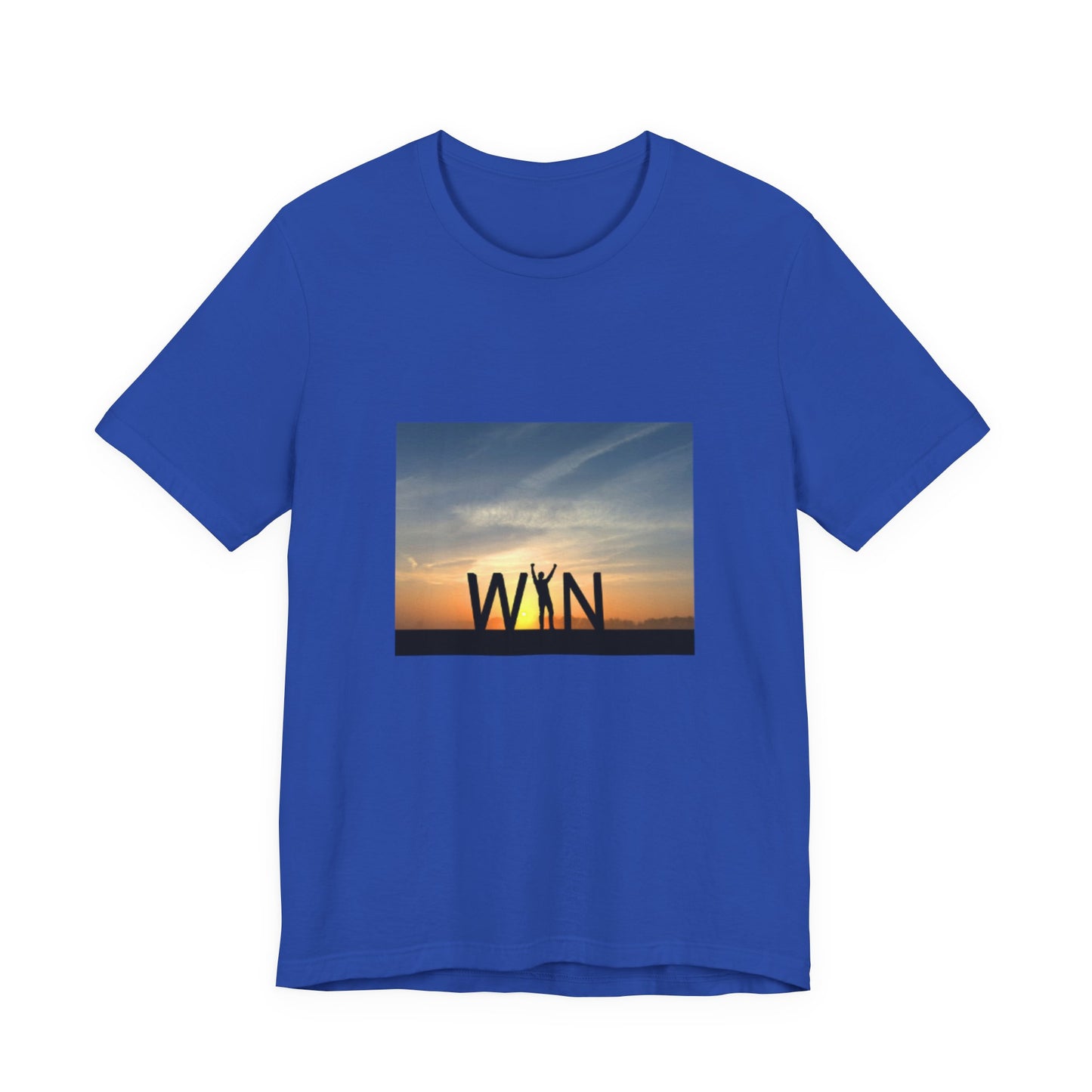 Celebrate Small Wins T-Shirt — Inspirational 'Wins' Sunset Tee