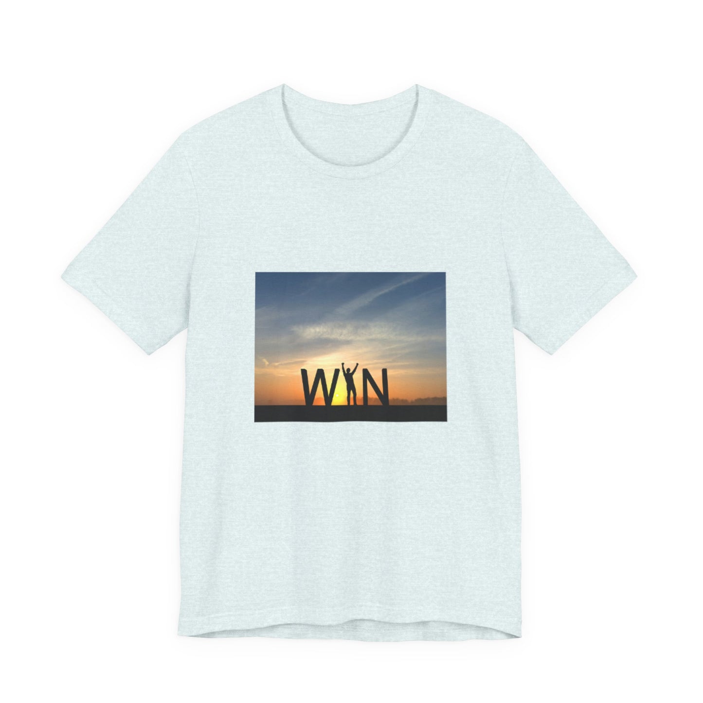 Celebrate Small Wins T-Shirt — Inspirational 'Wins' Sunset Tee