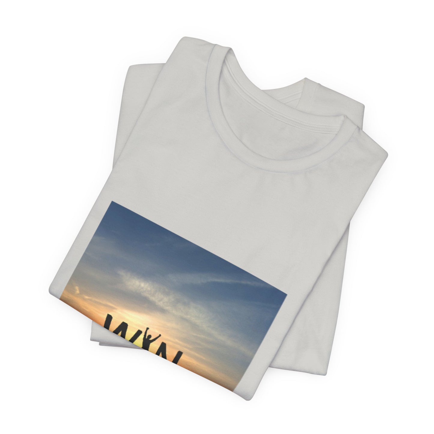 Celebrate Small Wins T-Shirt — Inspirational 'Wins' Sunset Tee