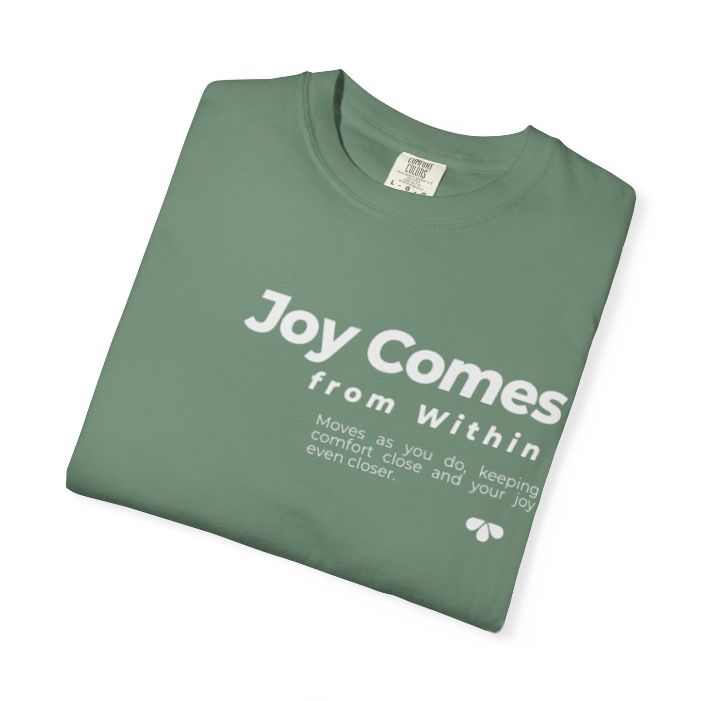 Joy Comes From Within T-Shirt — Inspirational Positive Message Tee