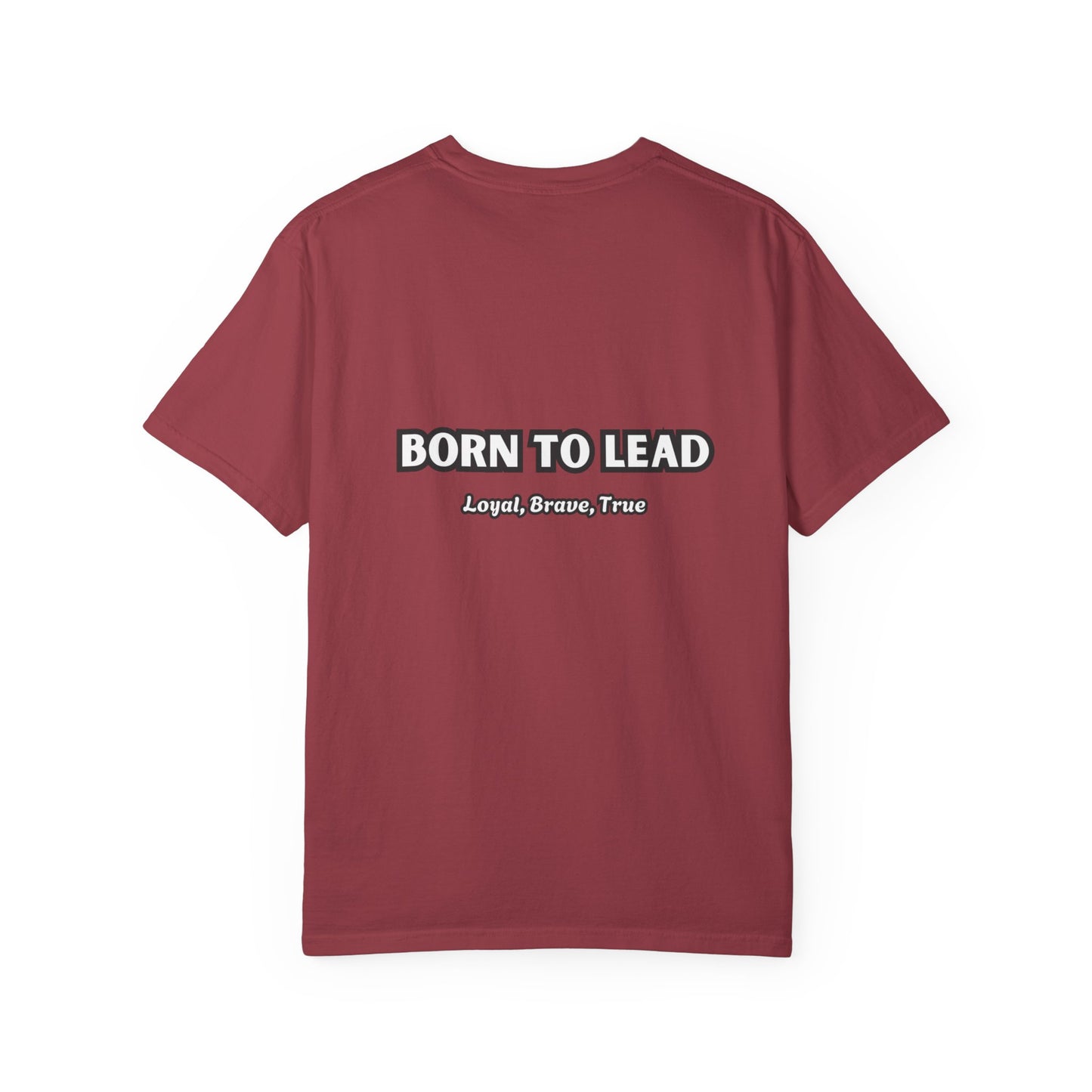 Golden Retriever Graphic T-Shirt — "Born to Lead" Dog Lover Tee