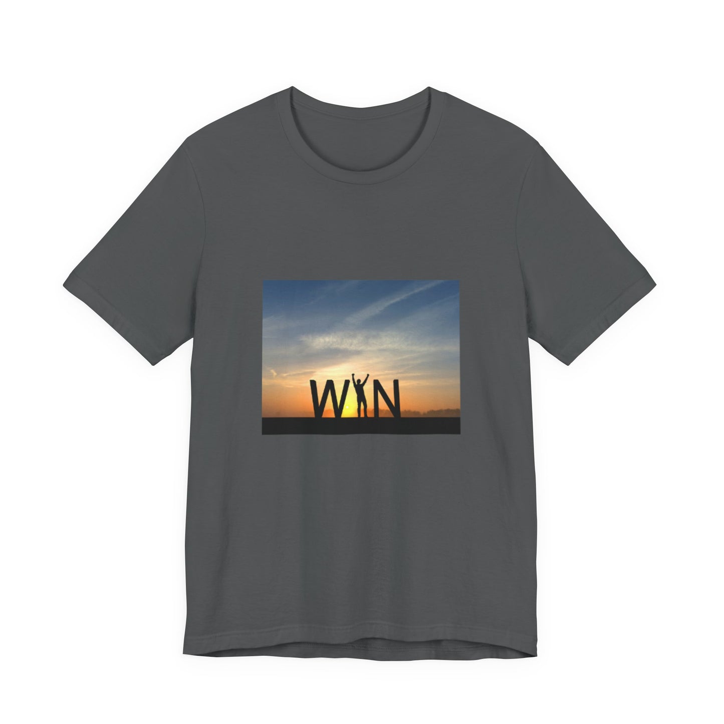 Celebrate Small Wins T-Shirt — Inspirational 'Wins' Sunset Tee