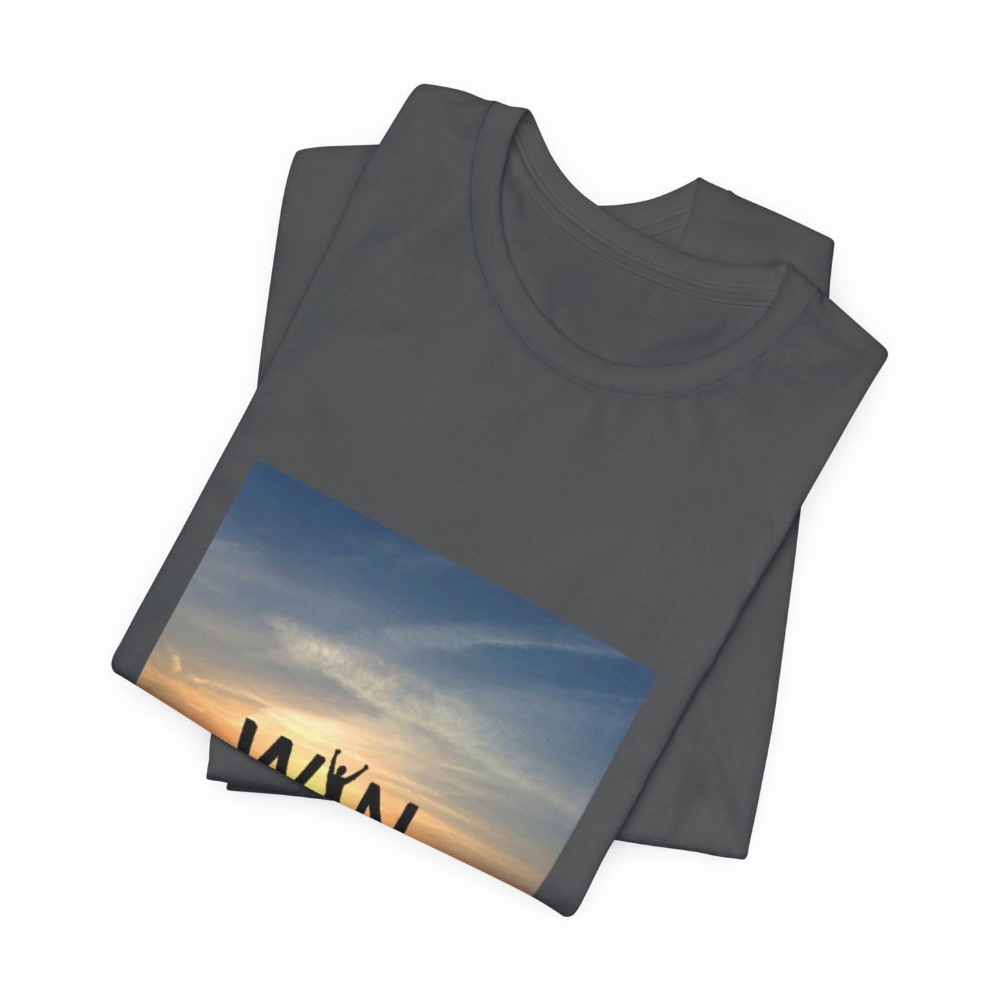 Celebrate Small Wins T-Shirt — Inspirational 'Wins' Sunset Tee