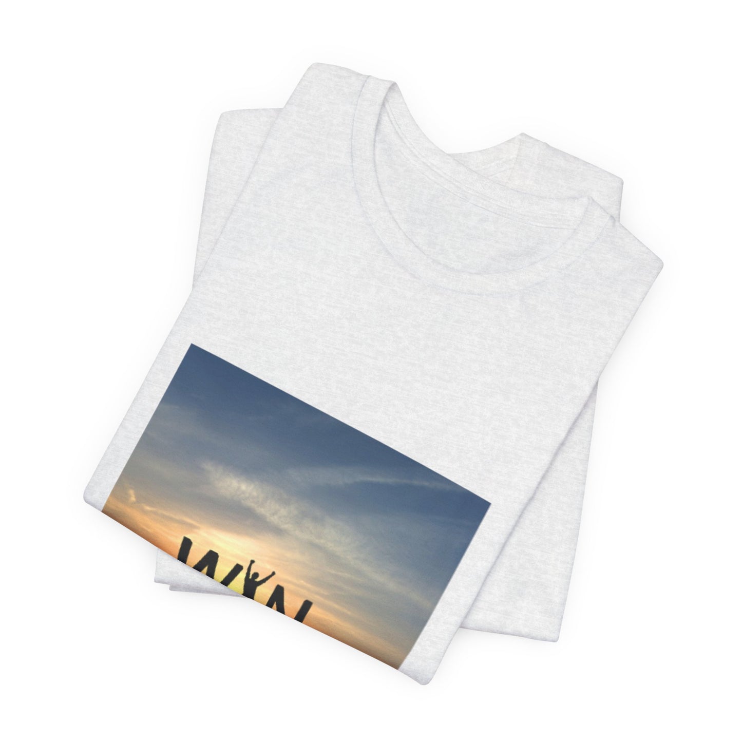 Celebrate Small Wins T-Shirt — Inspirational 'Wins' Sunset Tee