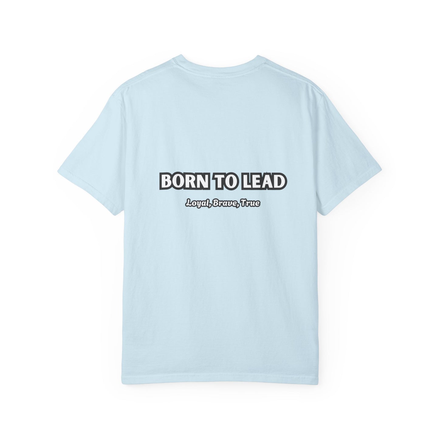 Golden Retriever Graphic T-Shirt — "Born to Lead" Dog Lover Tee