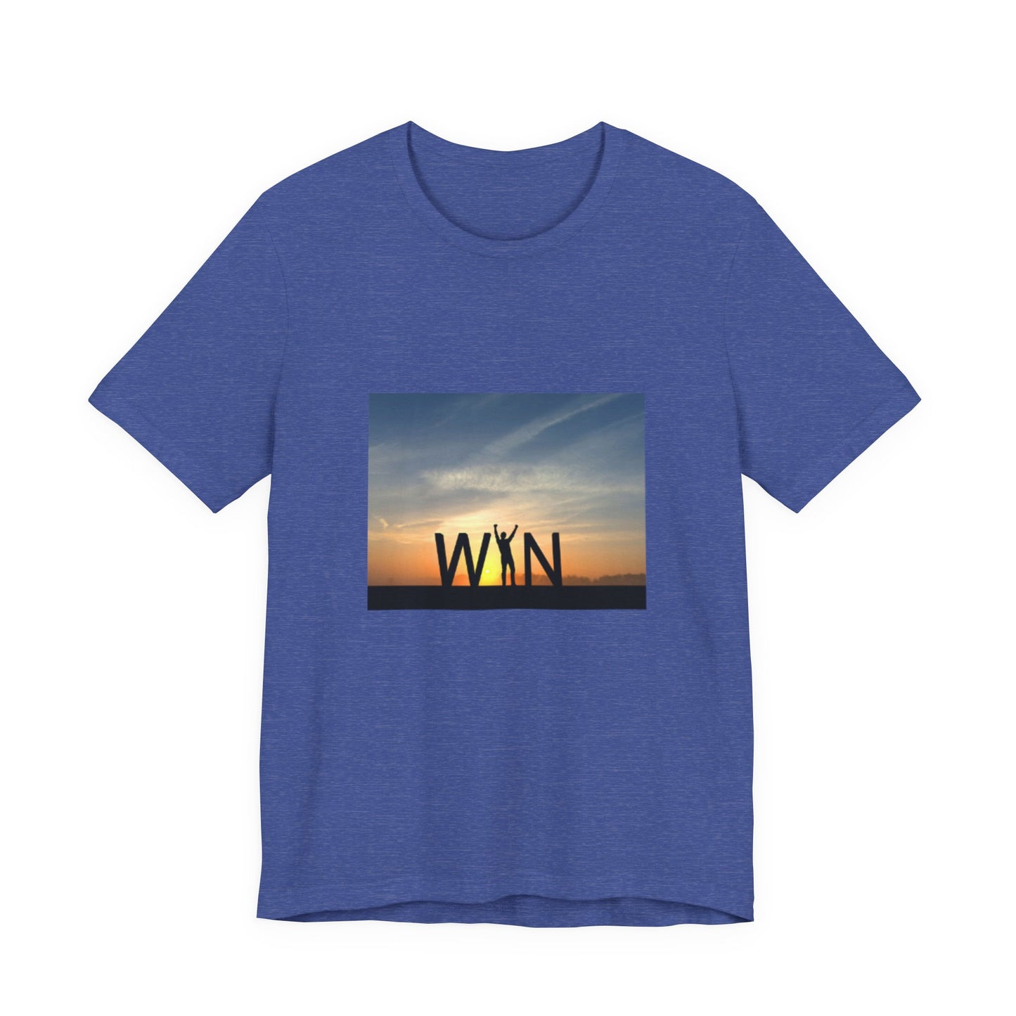 Celebrate Small Wins T-Shirt — Inspirational 'Wins' Sunset Tee