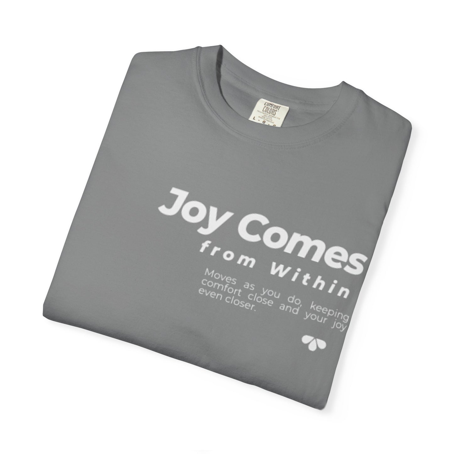 Joy Comes From Within T-Shirt — Inspirational Positive Message Tee