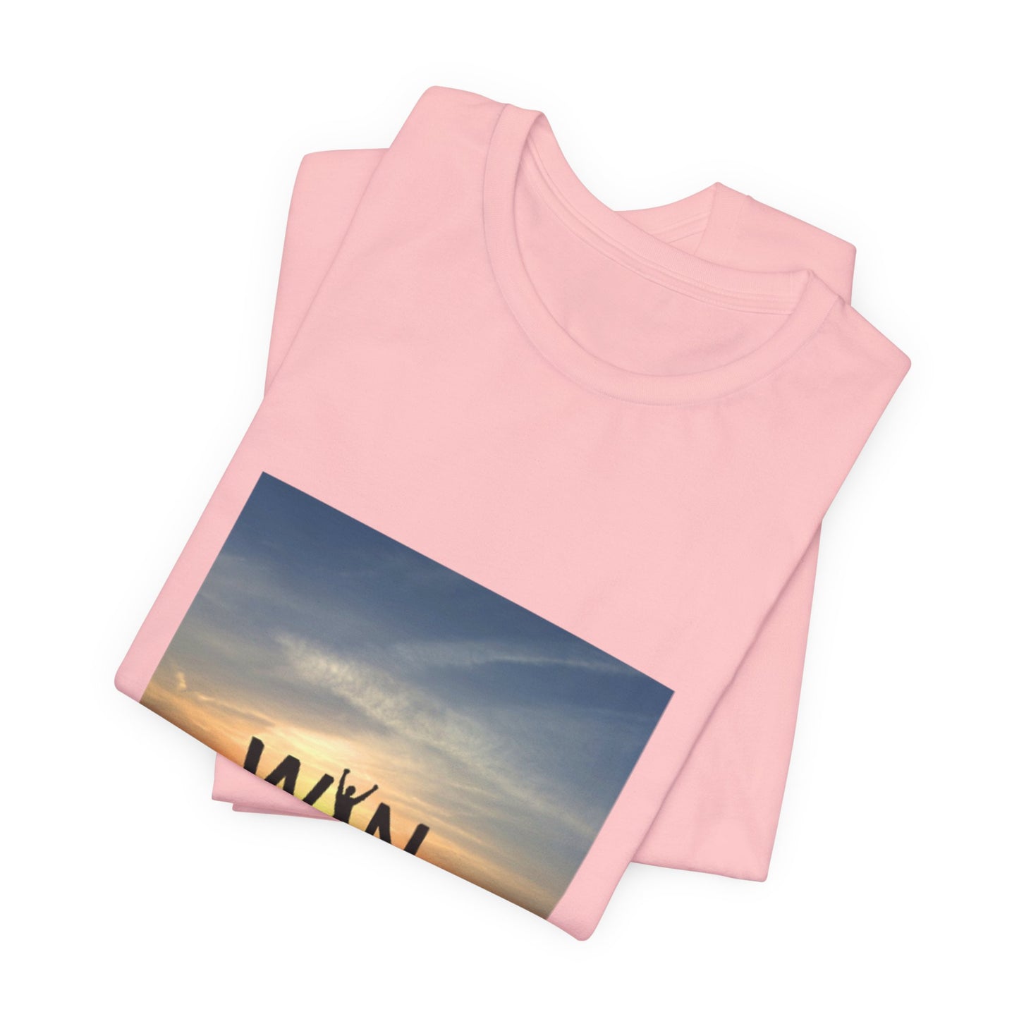 Celebrate Small Wins T-Shirt — Inspirational 'Wins' Sunset Tee