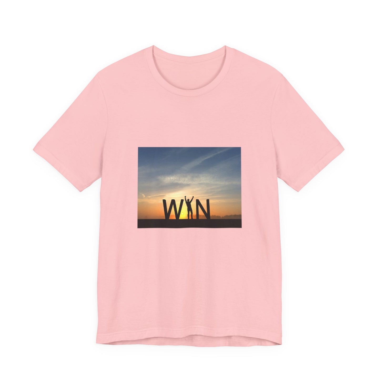 Celebrate Small Wins T-Shirt — Inspirational 'Wins' Sunset Tee
