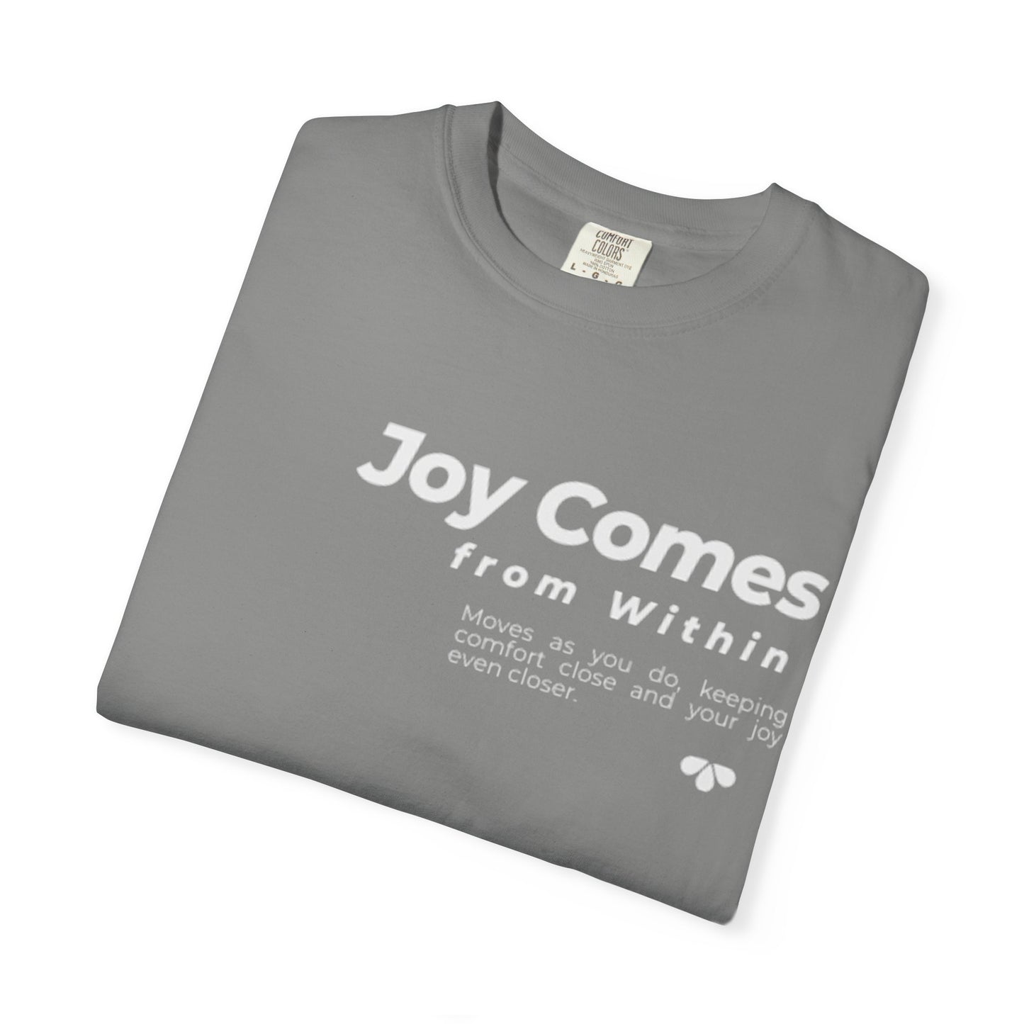 Joy Comes From Within T-Shirt — Inspirational Positive Message Tee