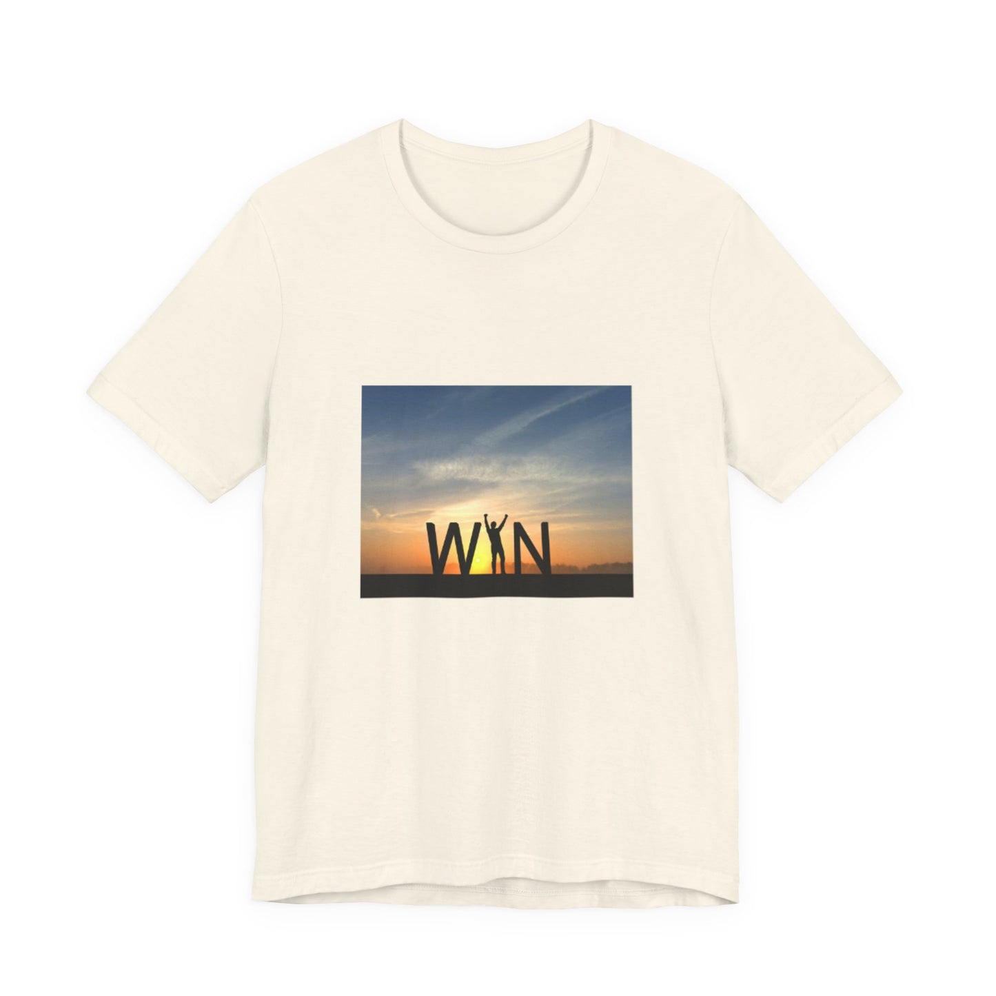 Celebrate Small Wins T-Shirt — Inspirational 'Wins' Sunset Tee