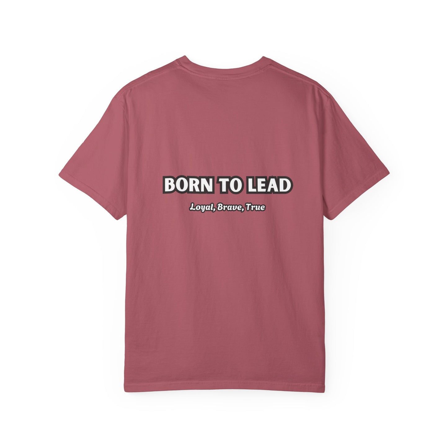 Golden Retriever Graphic T-Shirt — "Born to Lead" Dog Lover Tee