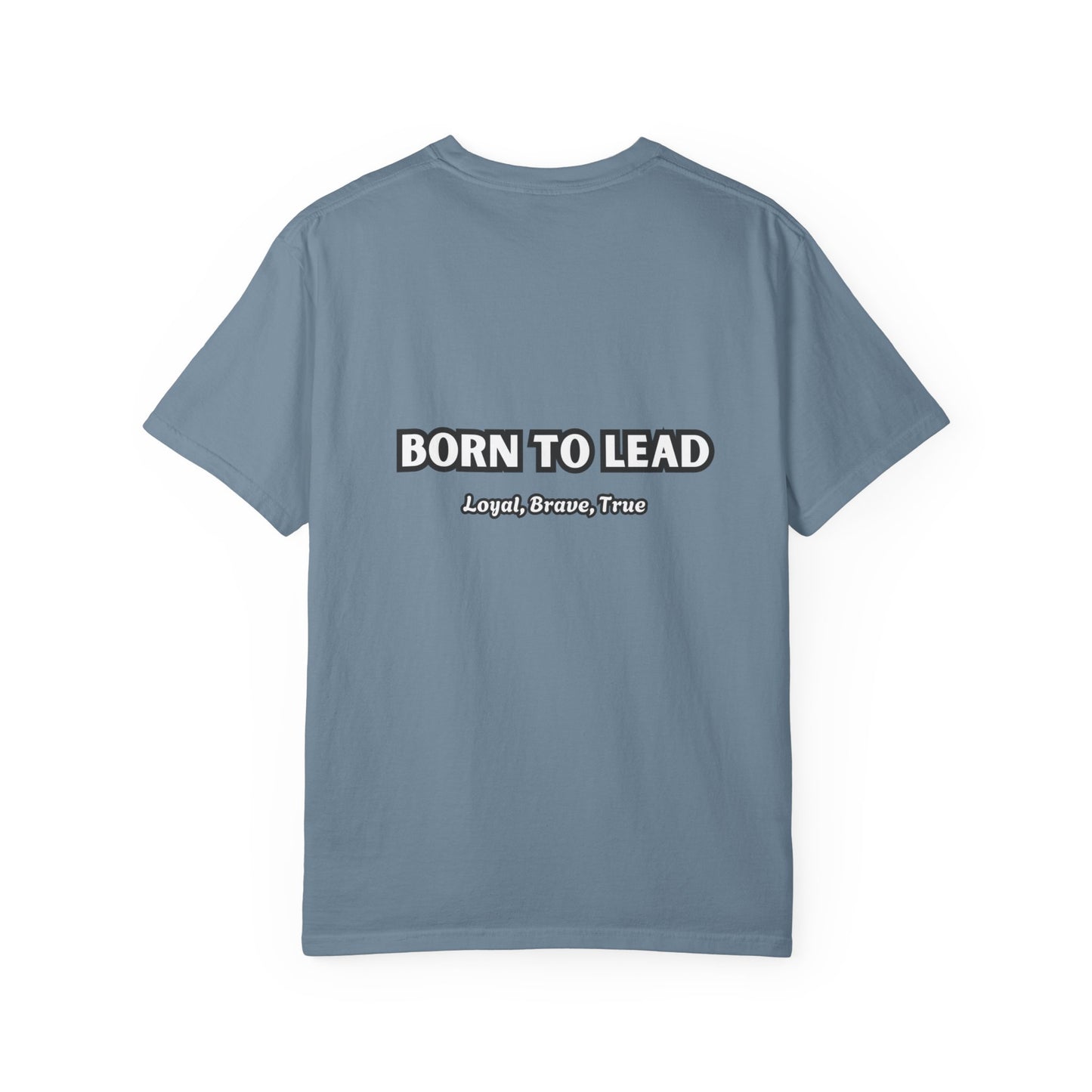 Golden Retriever Graphic T-Shirt — "Born to Lead" Dog Lover Tee
