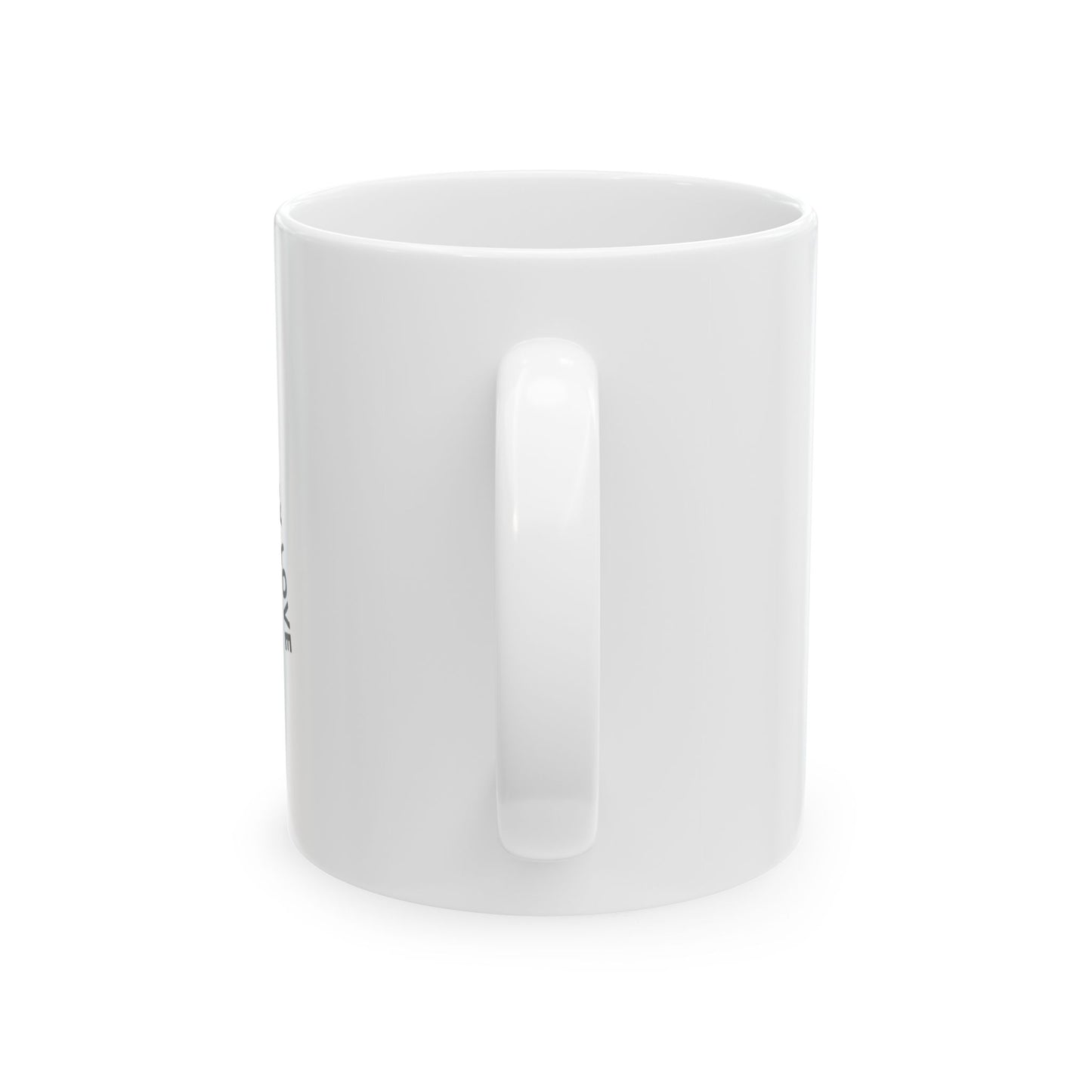 Son Forever Connected By Love Ceramic Mug — Memorial Gift for Son (11oz/15oz)