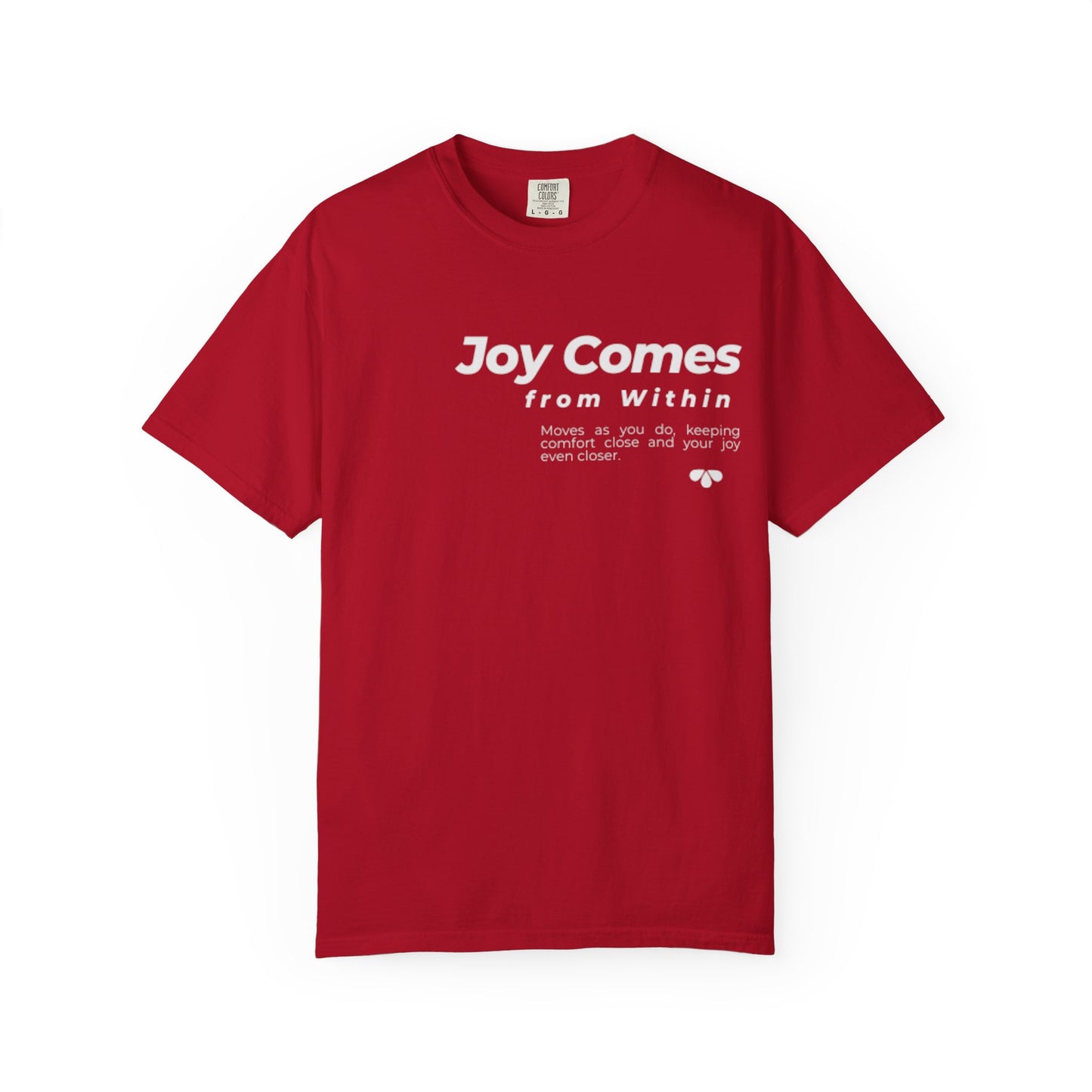 Joy Comes From Within T-Shirt — Inspirational Positive Message Tee