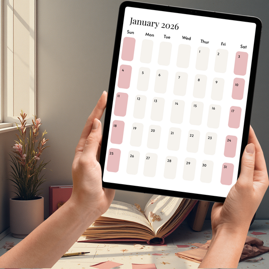 2026 GoodNotes Daily Planner - Digital Planner for iPad & Tablets