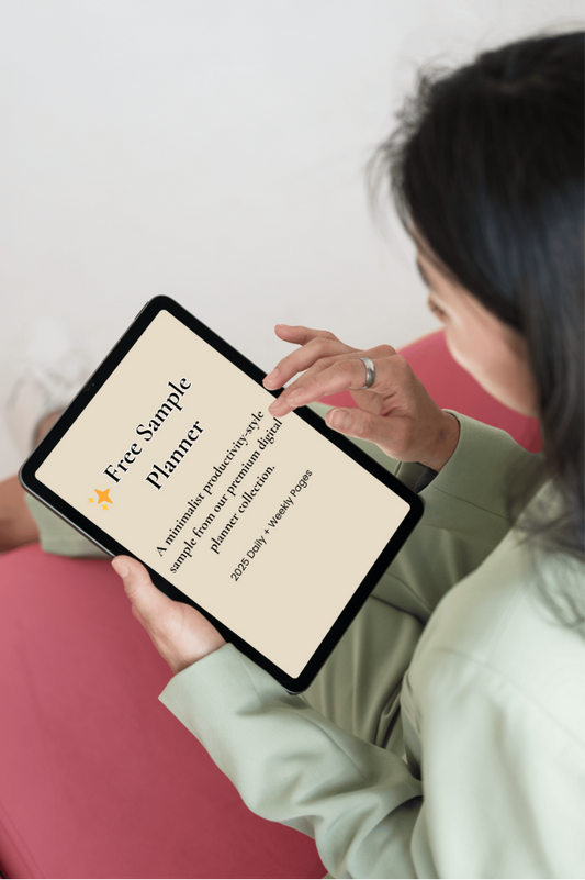 Free Digital Planner Sample — Daily + Weekly Pages