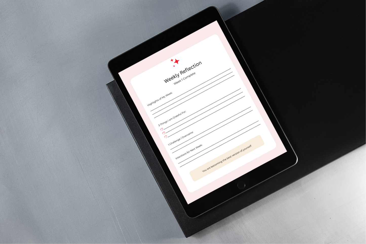 Daily Affirmation Journal - 30-Day Self-Love & Confidence Builder