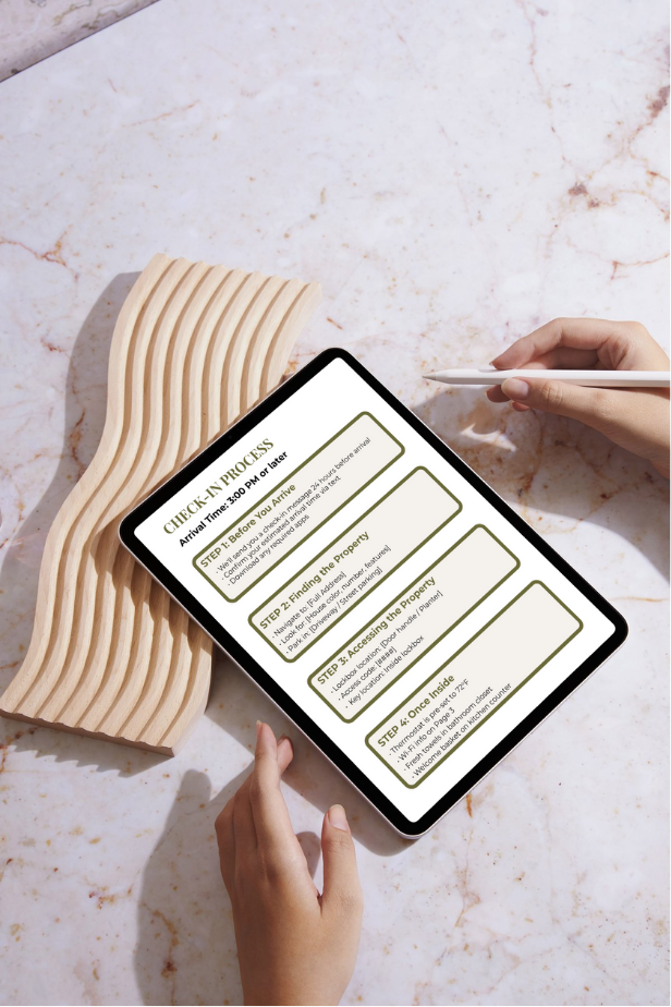 Airbnb Welcome Book Template | Editable Canva for Hosts